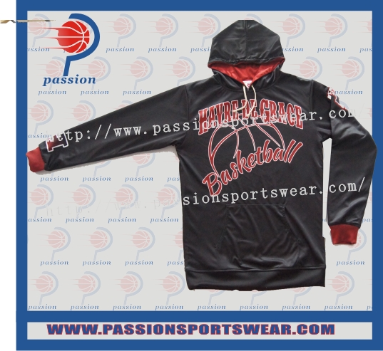 Cotton poly hoodies