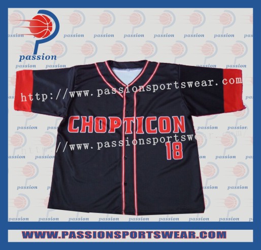 Button Up Baseball Shirts