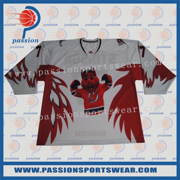 White Wing Hockey Jerseys