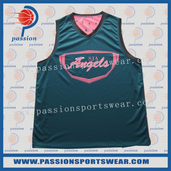 Reversible basketball Jerseys