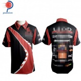 Black Red Racing Shirts