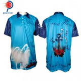 Men's Custom Full Design UV Fishing Shirt 