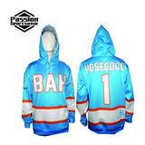 High Quality Non-Pilling Ice Hockey Hoodies With Custom Team Logo