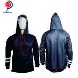 Black White Stripes Cycling Hoodies