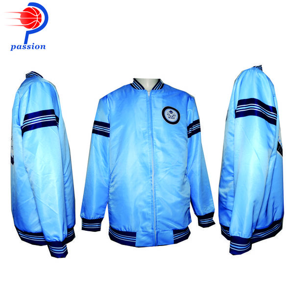 High Quality Baseball Style Collar Jackets for Winter with Fleece Lining