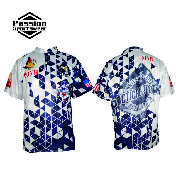 Custom Team 1/4 Zipper Mandarin Collar Shooting Archery Shirts