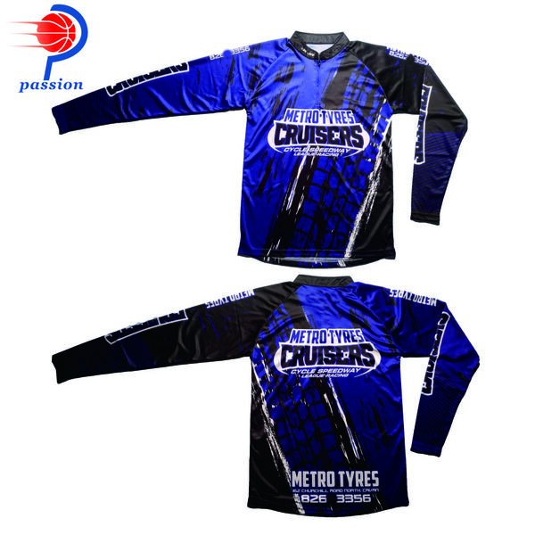 Professional Cycling Shirts with Sublimated Team Designs