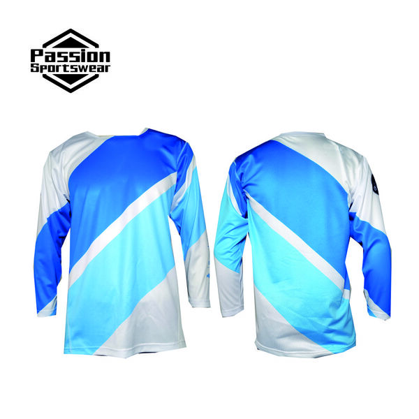 BMX Cycling Jersey with Double Stitching Custom Templates Unique Cut