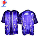 Video Gaming Baseball Style Esport Jerseys with Custom Team Designs Dye Sublimated Printing